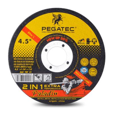 China Metal Pegatec metal 115mm corte disco in abrasives tools for sale