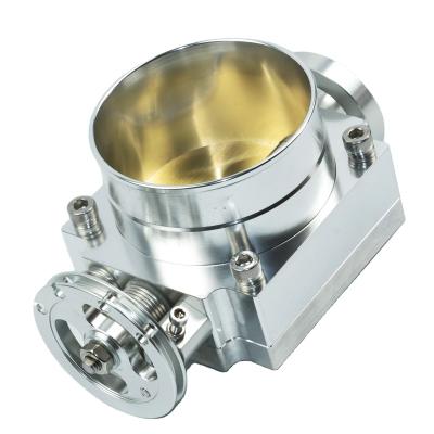 China Universal 65mm 2.5in Universal Intake Manifold Throttle Body Billet Aluminum Customization is Acceptable for sale