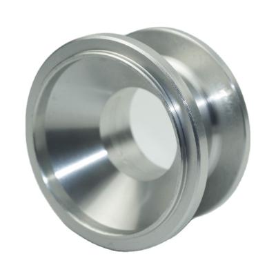 China Universal HKS Aluminum SSQV CNC Billet to Tial 50mm BOV Blower Valve Flange Adapter for sale