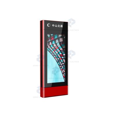 China Outdoor Outdoor Digital Signage And Displays , Bus Stop Totem Smart Digital Advertising for sale