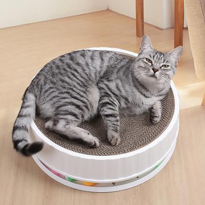 China Sustainable Manji Custom Unique Eco Friendly Cat Animal Playing Interactive Exercise Craft Training Shelf Pet Toy Storage for sale