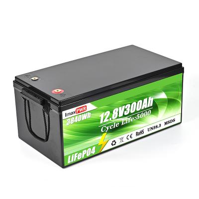 中国 12V 300Ahの家のエネルギー蓄積電池3000深い周期バックアップ力 販売のため