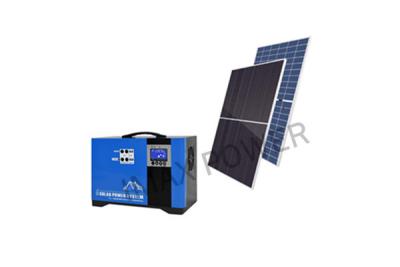 China Tragbarer 500-W-Solarspeichersystemgenerator mit Solarpanel 240 W zu verkaufen