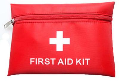 China Canvas First Aid Pouch Bags With Zipper Closure Promotion 11×16 cm for sale