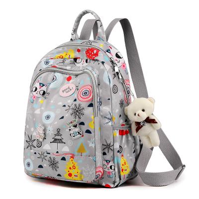 China Factory sale hot diaper bag anti-theft backpack mom popular lightweight bag waterproof diaper box for sale