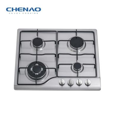 China Outdoor Gas Oven Gas Hob Gas Cootop with 4 Burners Home Appliance Propance Burner Parts for sale