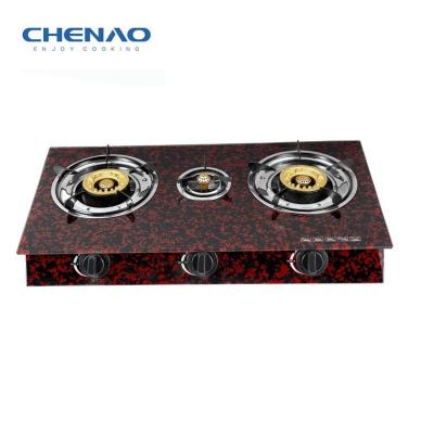 China 36 Inch Tempered Glass Gas Cooktops Car Kitchen For Indoor Cooking for sale