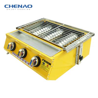 China Car Stainless Steel Oven Electric Gas Stove With 3 Iron Nets for sale