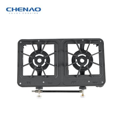 China Easily Assembled Portable Cast Iron Burner BBQ Outdoor Grate For Upgrading for sale