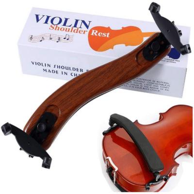 China Professional High Quality ABS Violin Wood Grain Violin Manufacturer Direct Sales Performance Musical Instrument Accessories Shouldrest for sale