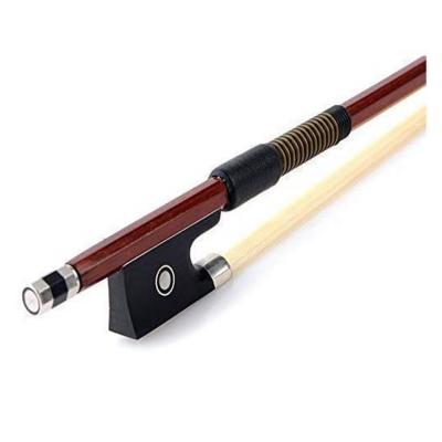 China Fashionable hot sale brazilwood violin cello bow high quality all size brazilwood violin cello bow for sale