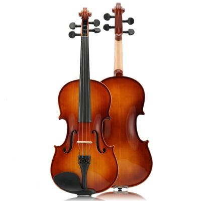 China Italy Hot Selling Handmade Violin Professional All Solid String Violin Instruments With Case And Bow for sale