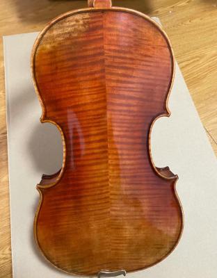 China Handmade Italy Huimin Violin Professional All Solid String Violin Instruments with Case and Bow for sale