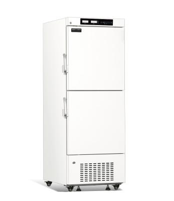 China da verticalidade dobro da câmara das gavetas 358L 12 refrigerador biomedicável do congelador da baixa temperatura para o armário de armazenamento vacinal à venda