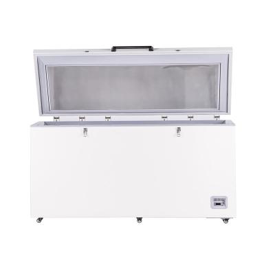 China Minus 40 Degree 485 Liters Capacity LED Display Medical Supplies Biomedical Chest Freezer Fridge for sale