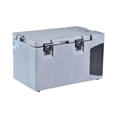 China Líquido refrigerante vacinal portátil do refrigerador R134a da alimentação de DC 80L da C.A. para o uso do carro à venda