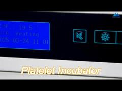 hospital laboratory uv light blood platelet incubator agitator real forced air cooling 10 sus layers