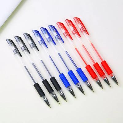 China Wholesale Carbon Neutral Water-based Pen Signature Needle Pen Bullet Gel Refill 0.5m Normal European Standard Black Custom for sale