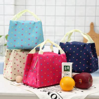 China Fashion Cold Insulation\Comfortable New Style\Durable Thickening Portable Waterproof Oxford Cloth Lunch Pack Cooler Bag Students Lunch Box for sale