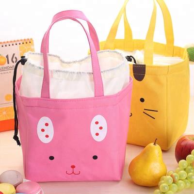 China Fashion\outdoor thickening cartoon lunch ice pack comfortable cute portable waterproof bag\durable insulation for sale