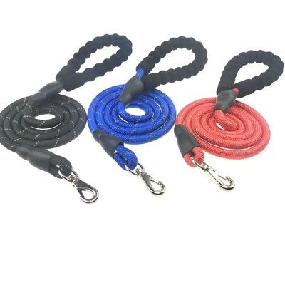 China High Quality Stocked Dog Walking Lead Nylon Rope Training Leash for sale