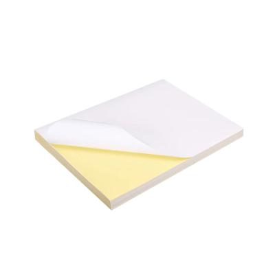 China Hot selling waterproof a4 waterproof custom self adhesive label sticker paper for sale