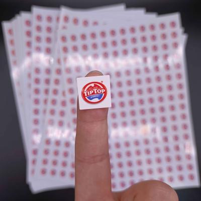 China Waterproof Biodegradable Waterproof Sticker Printing Micro SD Sticker Label Sticker for sale