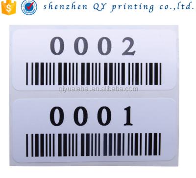 China Waterproof new design store&supermarket sturdy two line price barcode gun label sticker for sale