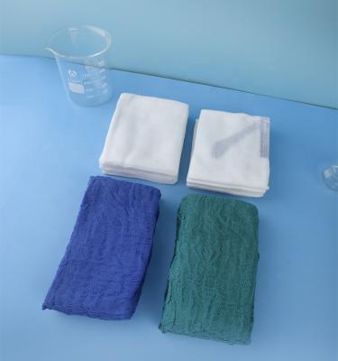 China Sterile 100% Cotton Steam Gauze Lap Sponge Prewashed Surgical Pad With Loop X-Ray Wire Medical Accessories Abdominal Pad for sale