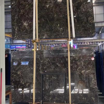 China Modern The manufacturer directly sells luxurious dark emperador marble living room tiles for sale