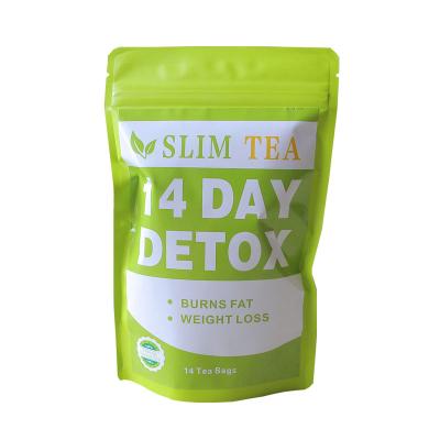 China 28 Days Strong Strong Weight Loss Belly Tea Herbal Diet Detox Low Fat Detox Tea Herbal Diet Flat Tea for sale