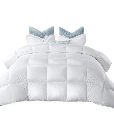 China Reversible All Season Large Goose Feather Down Fill Queen Size Duvet Insert for sale