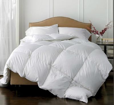 China Modern Washed 80% White Duck Down Feather Quilt  Winter Breathable Warm Comforter for sale