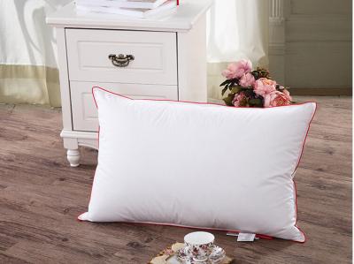 China Customize Down Feather Pillow Down Feather Body Pillow Self - Piping for sale