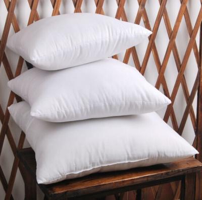 China Grey Duck Feather Cotton Cushion Inserts White Knife Edge OEM for sale