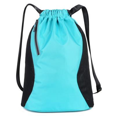 China Custom/Wholesale Waterproof Drawstring Pocket Drawstring Backpack School Yoga Rope Sports Gym Travel Backpack for sale