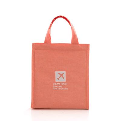 China Who respects the environment. Durable.insulated Customized Simple Fashion Outdoor Travel Fitness Polyester Portable Picnic Waterproof Tote Bag Insulated Lunch Food Cooler Bag for sale