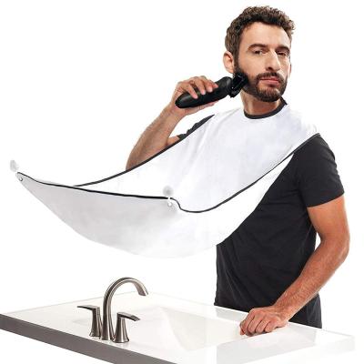 China Eco-Friendly Amazon Good Quality Hair Care Waterproof OEM Hot Selling Custom Men's Beard Shaving Trimming Shaving Bib for sale