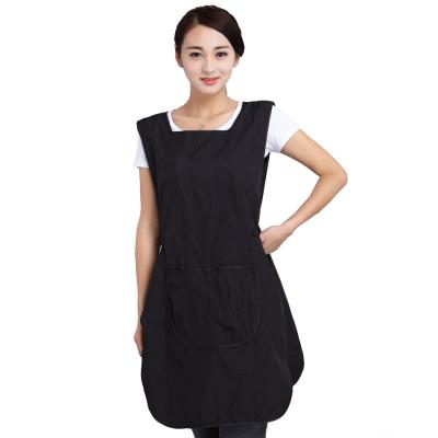 China Fashionable Make Up Stylist Aprons High Quality Unisex Protective Beauty Salon Custom Apron Shirt for sale