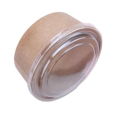 China Disposable Biodegradable Custom Ice Cream Rice Paper Bowl With Lid Factory Price Packing PLA Paper Bowl for sale