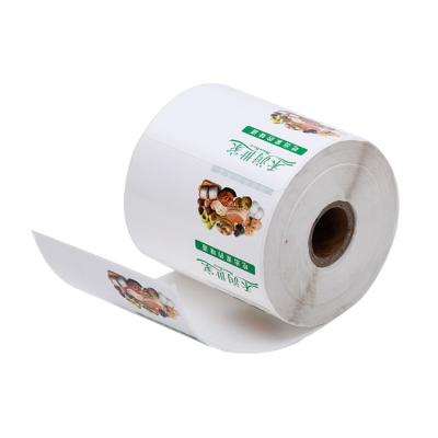 China Waterproof Color Supermarket Customized Price Printing Thermal Adhesive Label Sticker Packaging Label for sale