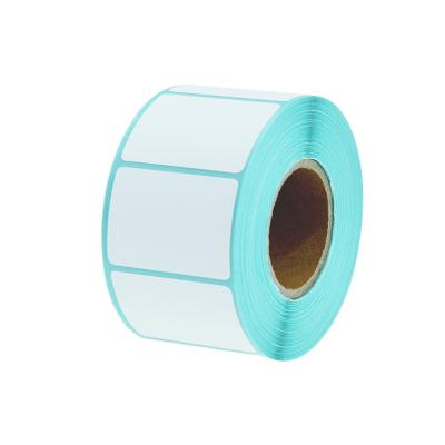 China Customized Waterproof Waist Sticker Shipping Label Heat Sensitive Paper Thermal Adhesive Roll for sale