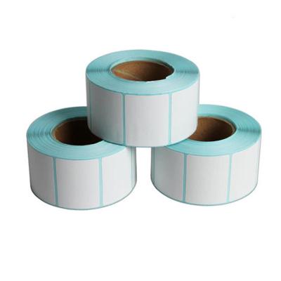 China Waterproof Adhesive Thermal Sticker Customized Size Waterproof Shipping Label Thermal Paper Sticker Roll for sale