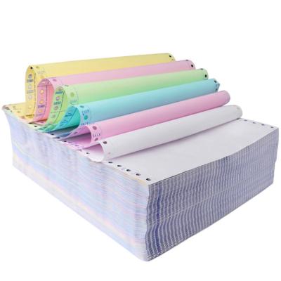 China Printing Multiple Form Listing Paper Maker 241mm * 280mm 4 Ply Carbonless Computer Paper for sale