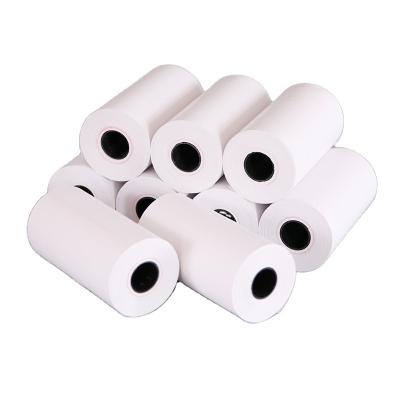 China 80x80 Rolls POS machine thermal paper with 13mm core black plastic cash register thermal paper for sale