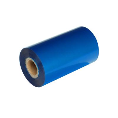 China Gold COMPATIBLE 110mm x 300m Transfer Wax Thermal Resin Ribbon Thermal Transfer Ribbon for sale