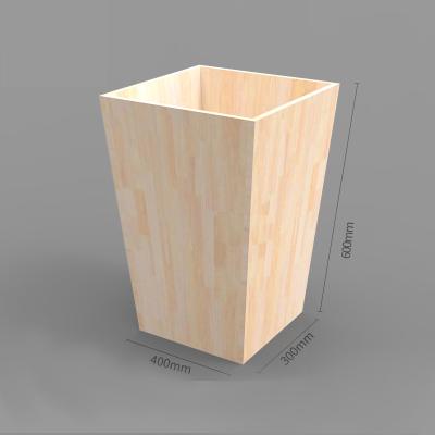 China ShiJie Case Supermarket Rice Display Grain Cabinet Single Sided Wooden Food Container for sale