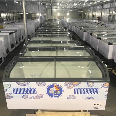 China Single-temperature ShiJie -22c | -18c from the bottom of the swirl fridge freezer side by side fridge freezers for sale for sale