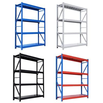 China ShiJie Warehouse Single Sided Heavy Duty Racking Metal Grating Shelving Bonded Warehouse Storage for sale