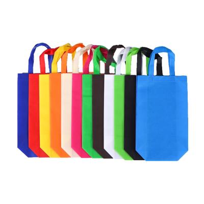 China Eco-Friendly Wholesale Custom Personalized Non Woven Shopping Bag Tote Bags Promotional Reusable Fabric With Logo for sale